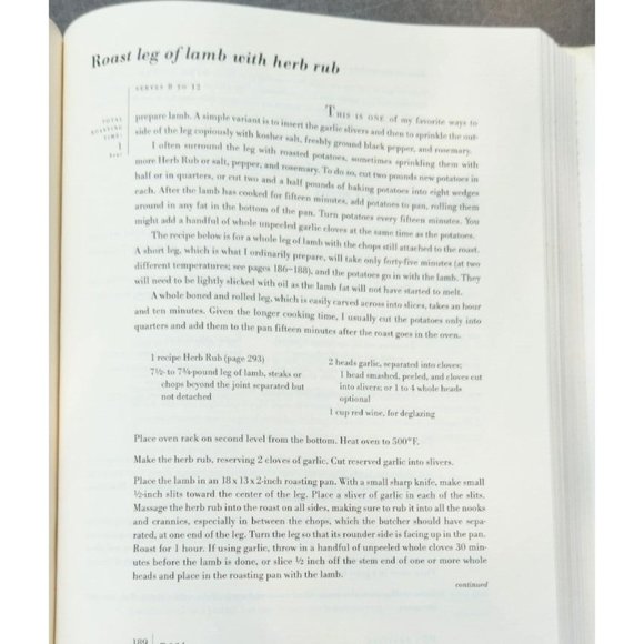 Roasting A Simple Art  Barbara Kafka Cookbook Hardcover - Picture 11 of 16